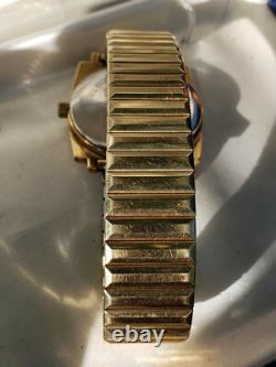 Vintage RARE ITRACO 17J INCABLOC ULTRUTHIN 10K G. F. TOP CAPS swiss wristwatch