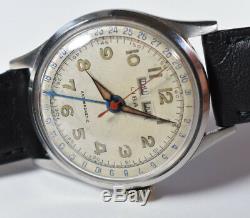 Vintage! RARE! Liban Swiss Men's Antimagnetic Mechanical Watch Multi Calendar