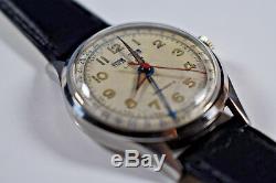 Vintage! RARE! Liban Swiss Men's Antimagnetic Mechanical Watch Multi Calendar