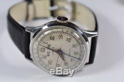 Vintage! RARE! Liban Swiss Men's Antimagnetic Mechanical Watch Multi Calendar