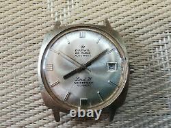 Vintage RARE MEN SWISS WATCH GOLD PLATED DARWIL AUTOMATIC