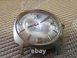 Vintage RARE MEN SWISS WATCH GOLD PLATED DARWIL AUTOMATIC