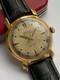 Vintage RARE MEN WATCH BERGAL ANCRE SWISS 17 JEWELS GOLD PLATED AU CAL FEMGA 520