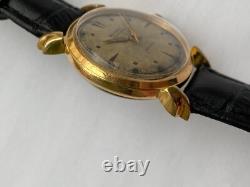 Vintage RARE MEN WATCH BERGAL ANCRE SWISS 17 JEWELS GOLD PLATED AU CAL FEMGA 520