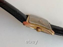 Vintage RARE MEN WATCH VIALUX SUPER 17 JEWELS SWISS AU G 10 CAL FHF ST 96-4