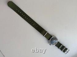 Vintage RARE Men PHENIX 15 jewels Wrist Watch RRR MILITARY SWISS AS 1130 BLACK D