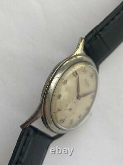 Vintage RARE Men WATCH DELBANO DELBANA 15 RUBIS SWISS MADE RRR MILITARY