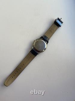 Vintage RARE Men WIRST WATCH OMIKRON 21 RUBIS SWISS CAL. AS 1130 JUMBO 37.5MM