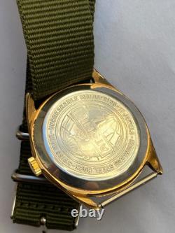 Vintage RARE Men WRISTWATCH ATOMIK SUPER DE LUXE 17 RUBIS SWISS AU 10 G UT 6310