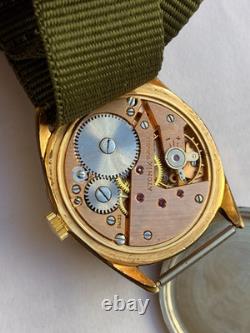 Vintage RARE Men WRISTWATCH ATOMIK SUPER DE LUXE 17 RUBIS SWISS AU 10 G UT 6310