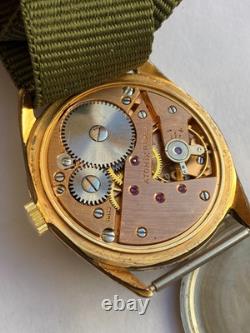 Vintage RARE Men WRISTWATCH ATOMIK SUPER DE LUXE 17 RUBIS SWISS AU 10 G UT 6310