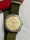 Vintage RARE Men WRISTWATCH OMIKRON 15 RUBIS SWISS WW2 CAL. 275