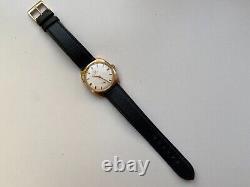Vintage RARE Men Watch CERTINA 17 JEWELS AU GOLD PLATED SWISS MADE CAL 28-10 RR