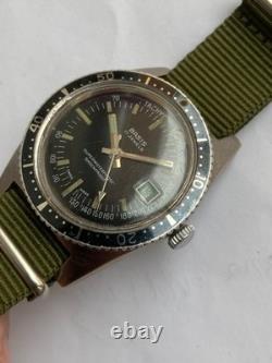 Vintage RARE Men Wrist Watch BASIS 17 JEWELS T. SWISS MADE BAZEL CAL. EB 8800