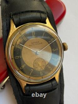 Vintage RARE Men Wrist Watch DOREX ANCRE 15 RUBIS SWISS WW2 MILITARY MODEL SALE