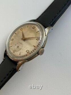 Vintage RARE Men Wrist Watch ISCO OVERSIZE MILITARY WW2 SWISS MADE SALE PRICE