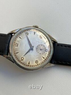 Vintage RARE Men Wrist Watch ISCO OVERSIZE MILITARY WW2 SWISS MADE SALE PRICE