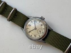 Vintage RARE Men WristWatch MILITARY MODEL LANCO 15 JEWELS SWISS