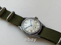 Vintage RARE Men WristWatch MILITARY MODEL LANCO 15 JEWELS SWISS