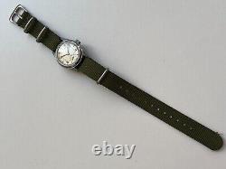 Vintage RARE Men WristWatch MILITARY MODEL LANCO 15 JEWELS SWISS