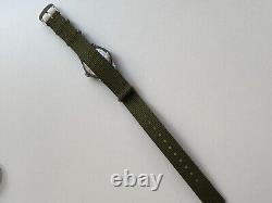 Vintage RARE Men WristWatch MILITARY MODEL LANCO 15 JEWELS SWISS
