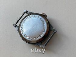 Vintage RARE Men WristWatch MILITARY MODEL LANCO 15 JEWELS SWISS