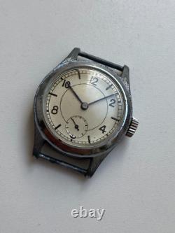 Vintage RARE Men WristWatch MILITARY MODEL LANCO 15 JEWELS SWISS