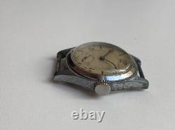 Vintage RARE Men WristWatch MILITARY MODEL LANCO 15 JEWELS SWISS