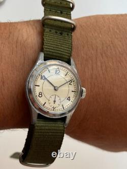 Vintage RARE Men WristWatch MILITARY MODEL LANCO 15 JEWELS SWISS