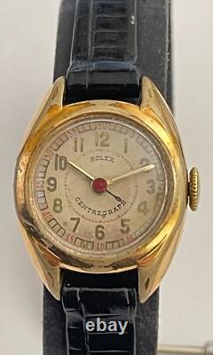 Vintage RARE ROLEX CENTREGRAPH Watch Ladies Swiss 17 Jewels Rolex RARE