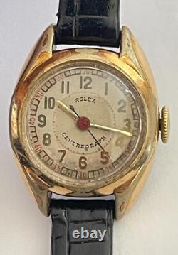 Vintage RARE ROLEX CENTREGRAPH Watch Ladies Swiss 17 Jewels Rolex RARE