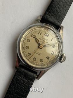 Vintage RARE WOMEN WIRST WATCH Girard Perregaux 17 jewels swiss 83 AE 0326 WWII