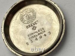 Vintage RARE WOMEN WIRST WATCH Girard Perregaux 17 jewels swiss 83 AE 0326 WWII