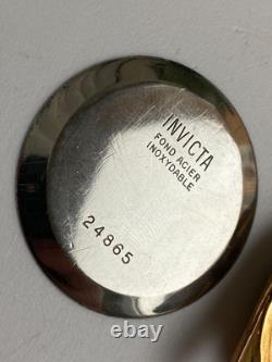 Vintage RARE WRIST WATCH Men INVICTA LTD SWISS AU 10 CAL. AS 1560 COLECTION RRR