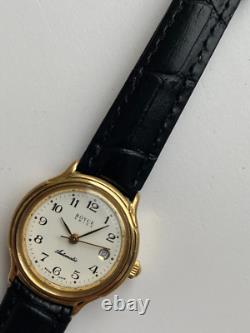Vintage RARE WRIST WOMEN WATCH ROYCE SWISS AUTOMATIC AU DATE CAL ETA 2671 RRR