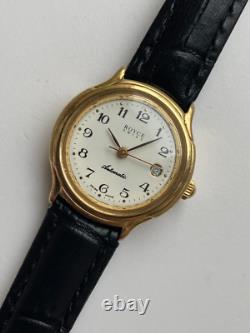 Vintage RARE WRIST WOMEN WATCH ROYCE SWISS AUTOMATIC AU DATE CAL ETA 2671 RRR