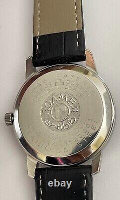 Vintage ROAMER Anfibio Watch Swiss Stainless Steel Roamer Anfibio Serviced