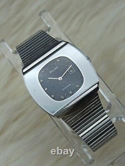 Vintage Rado Automatic Gents Dark Sky & Stars Watch, 34mm, Swiss, RARE 1970's