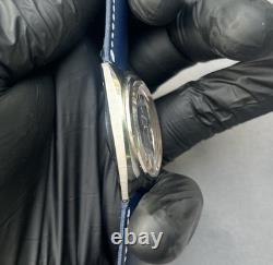 Vintage Rado Space Wing Automatic Watch Blue Gradient Dial Rare 1970s Swiss