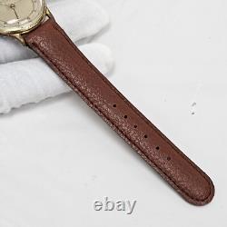 Vintage Rare 15 Jewel Swiss Men's Wrist Watch Mechanical Wind Up Works