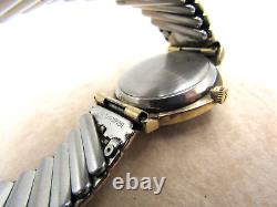 Vintage Rare 1960's Wittnauer Automatic Eyeball Swiss Watch Black Dial Repair