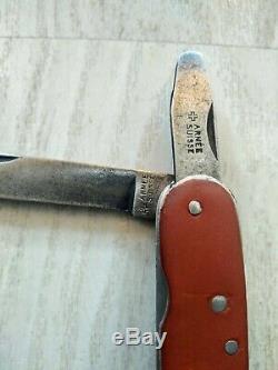 Vintage Rare 4 pin 91mm Victorinox Swiss Army Officer Knife