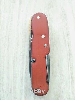 Vintage Rare 4 pin 91mm Victorinox Swiss Army Officer Knife