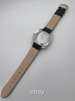 Vintage Rare 70's Lafayette Swiss Made NFL Jump Hour Watch Philadelphia Eagles