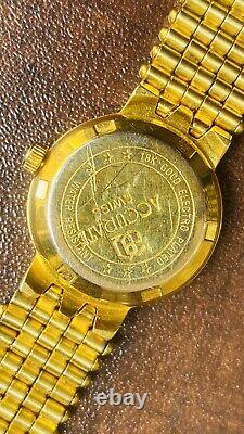 Vintage Rare! Accurate Swiss 18k Gold Electro Plated Quartz Women's Wrist Watch