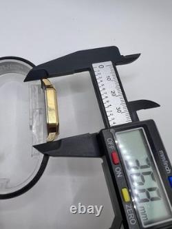 Vintage Rare Accutron Swiss Ellipse Portrait Mens Watch Thin Oldmoney