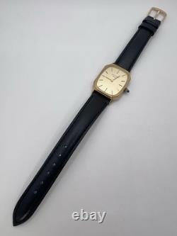 Vintage Rare Accutron Swiss Ellipse Portrait Mens Watch Thin Oldmoney