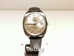 Vintage Rare All Stainless Steel Men's Swiss Automatic Watch Creation 25 J