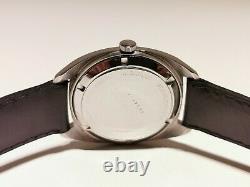 Vintage Rare All Stainless Steel Men's Swiss Automatic Watch Creation 25 J