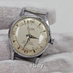 Vintage Rare Amchron Gottlieb Weber Bravet Automatic Mens Wrist Watch Swiss